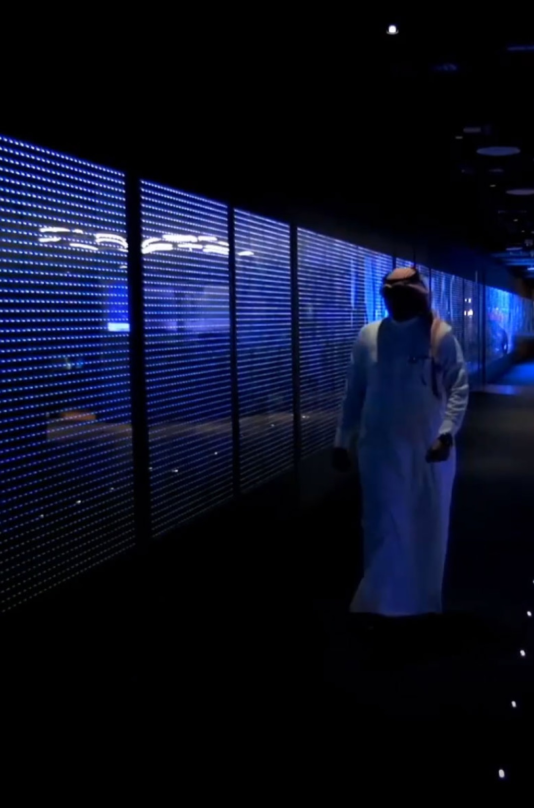 Touchscreen interactives at the Saudi Arabia centre