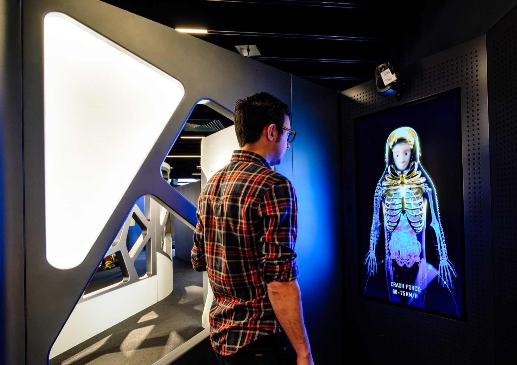 A visitor at Body Built to Survive